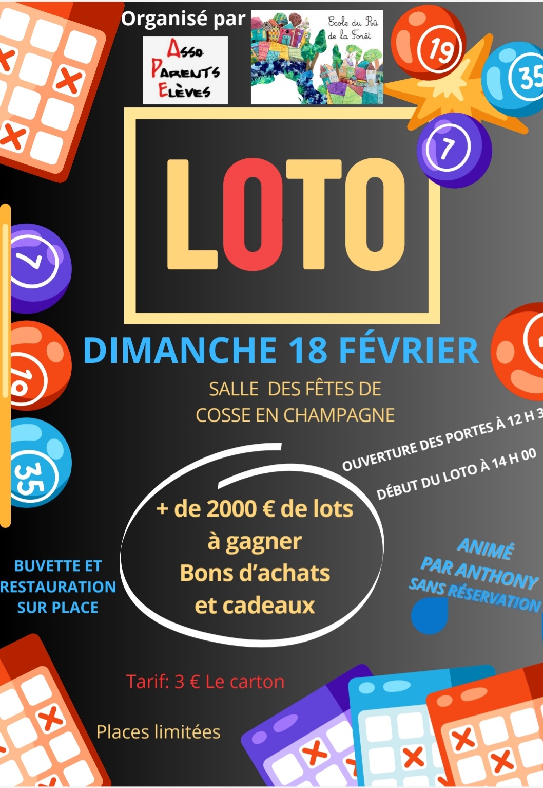 affiche loto
